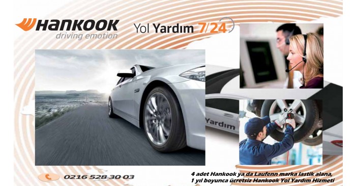 hankook yol yardım